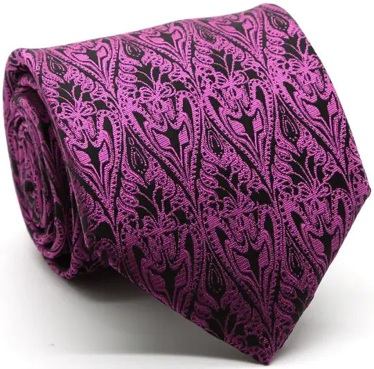 Ferrecci - Men's Business Casual Necktie & Hanky Set - GO: Blue