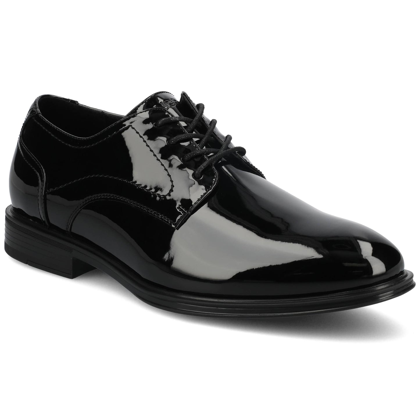 Vance Barclay Plain Toe Oxford Dress Shoe: Brown / 10.5 / Regular