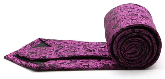 Ferrecci - Men's Business Casual Necktie & Hanky Set - GO: Blue