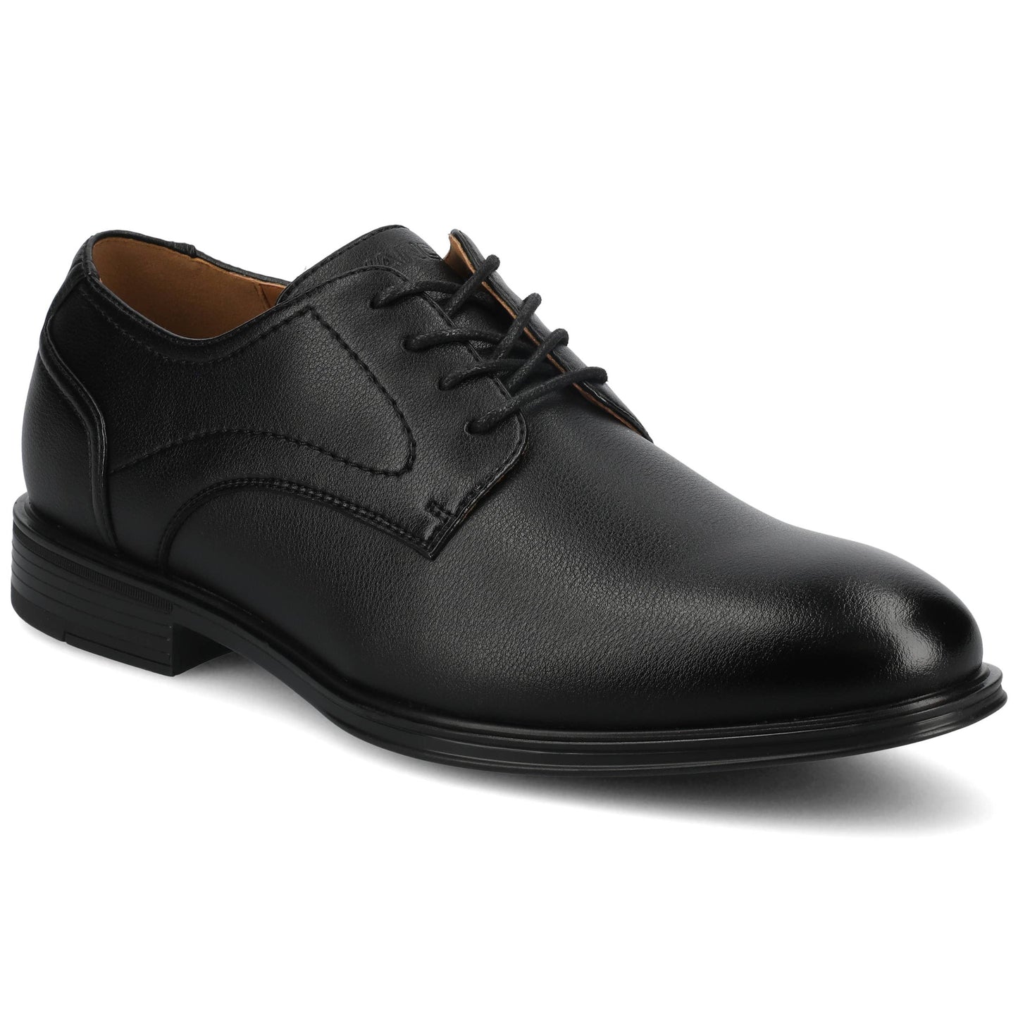 Vance Barclay Plain Toe Oxford Dress Shoe: Brown / 10.5 / Regular